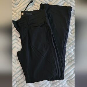 Prana black pants, size MT